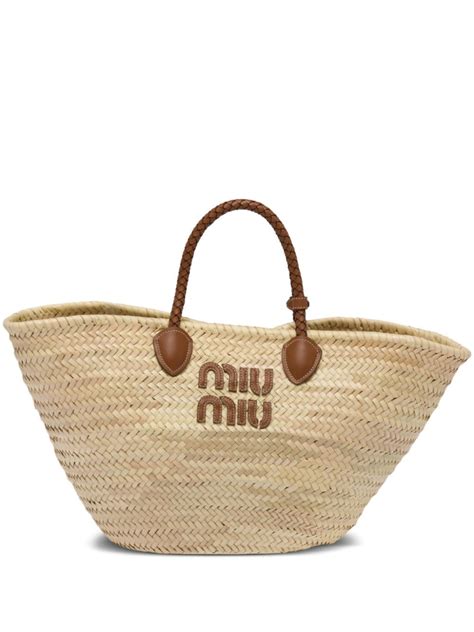 miu miu basket bag